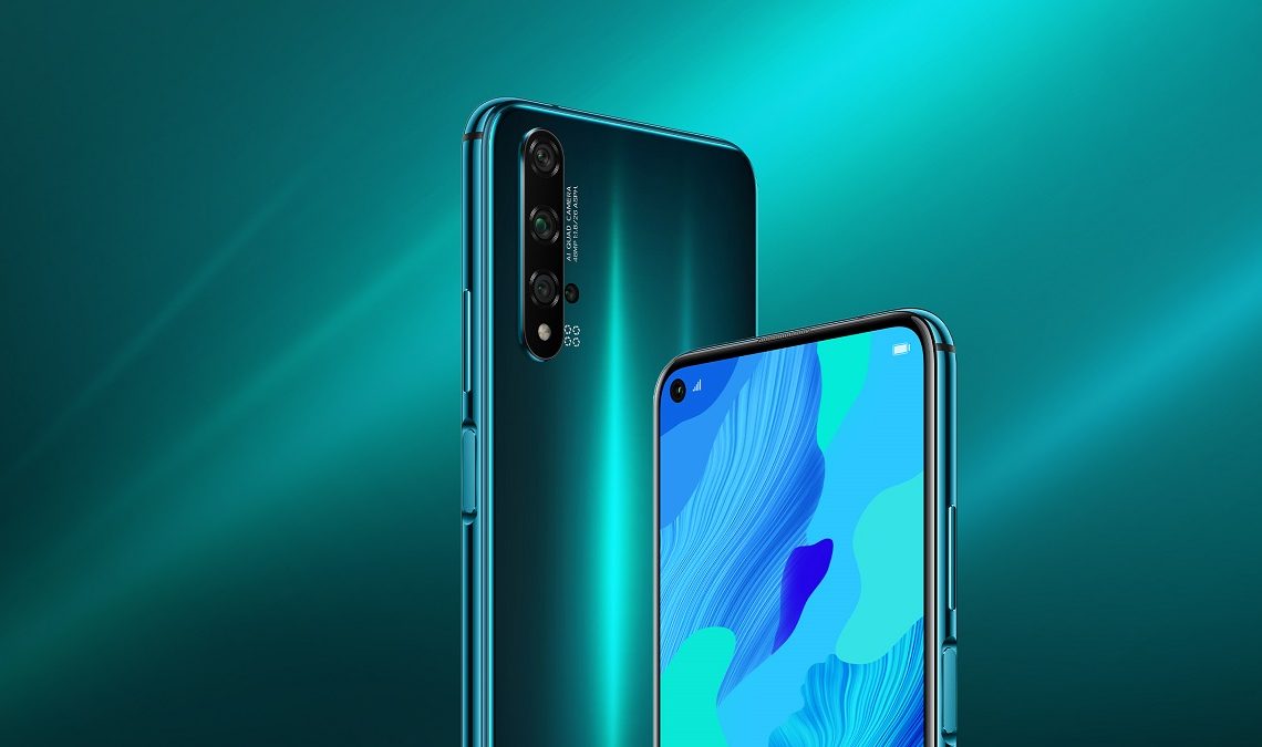 Huawei Nova 5T green