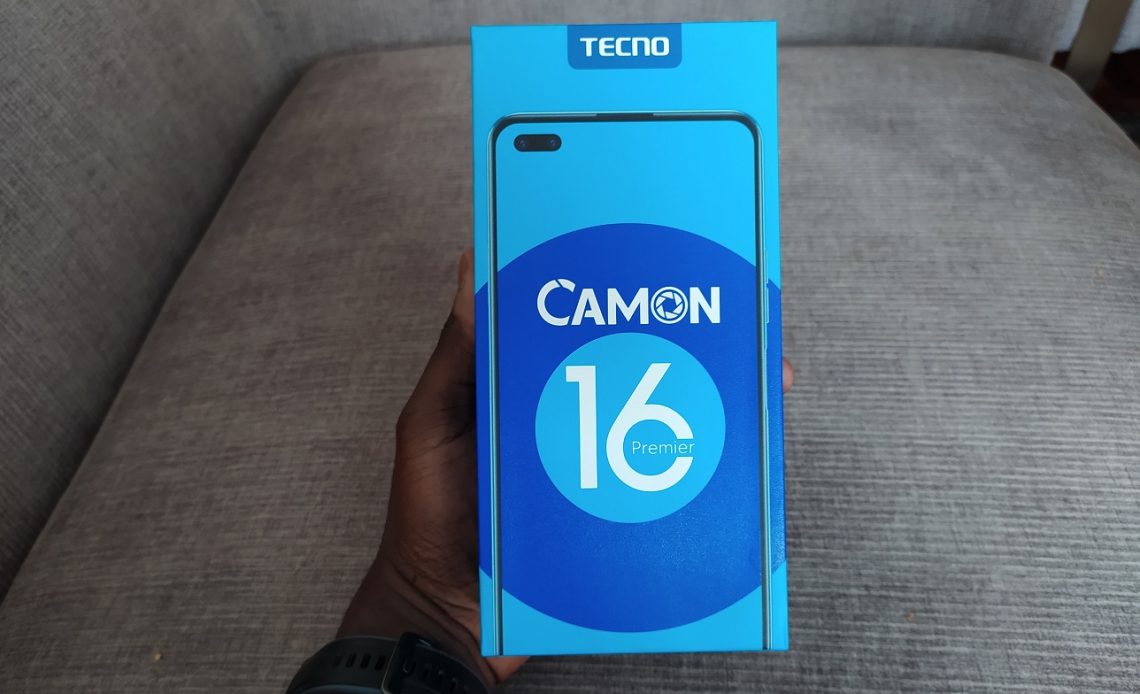 Tecno CAMON 16 premier box