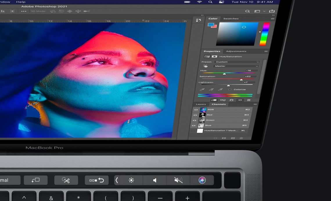 Photoshop on MacBook