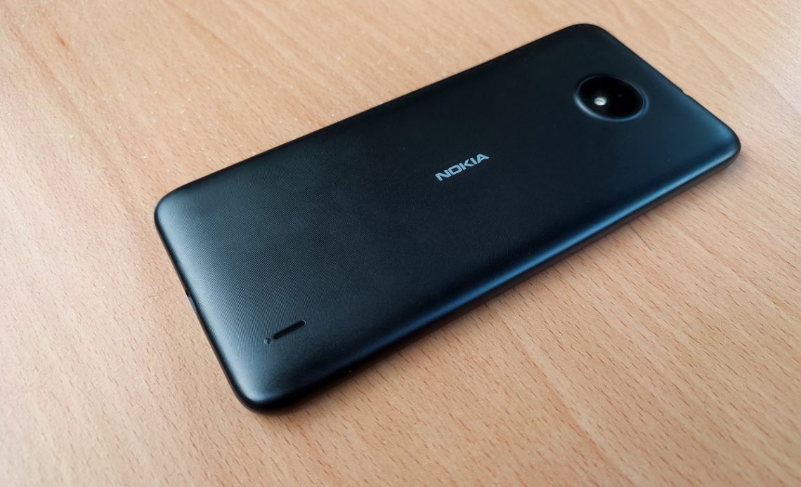 Nokia C10 back