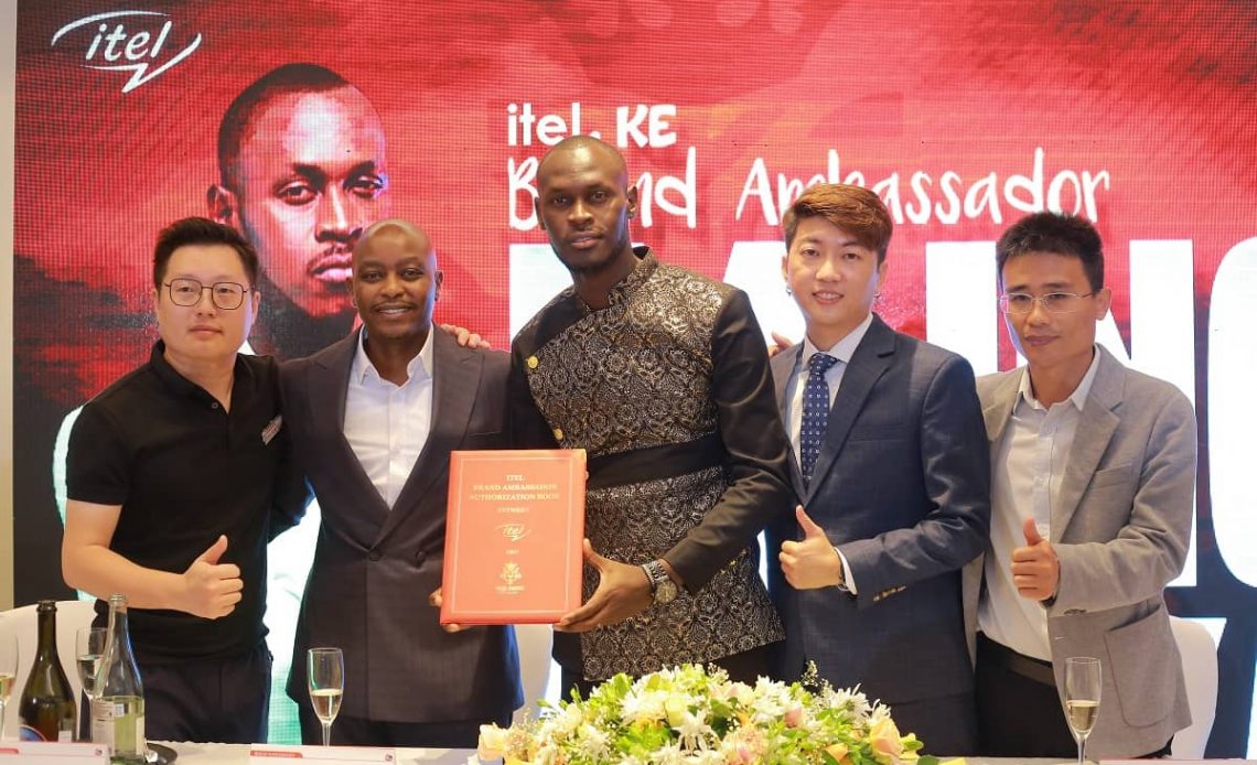 King kaka itel brand ambassador