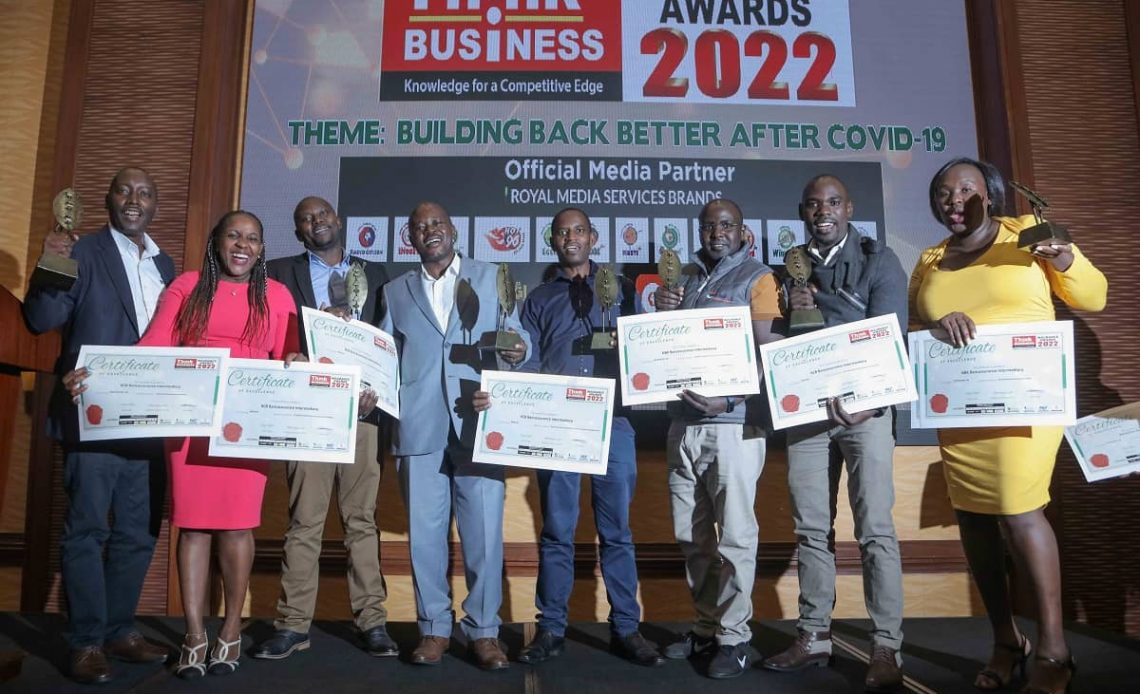 KCB at Think Business banking Awards