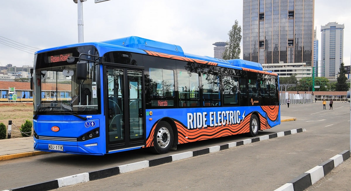 The first electric mass transit bus operation launched in Kenya - TechArena