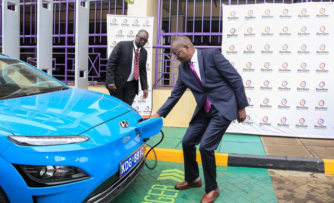 KenGen EV charging station kenya