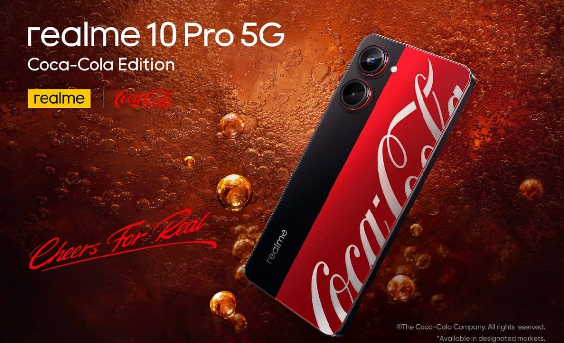 Realme 10 Pro 5G Coca-Cola Edition