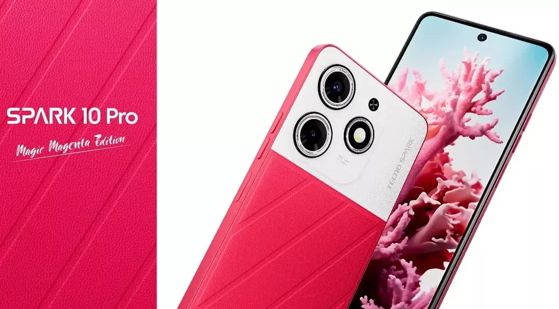 Tecno Spark 10 Pro Magic Magenta Edition