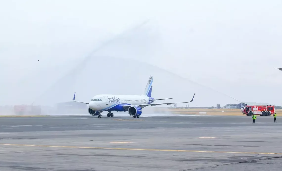 Indiogo Air inaugural flight to Nairobi