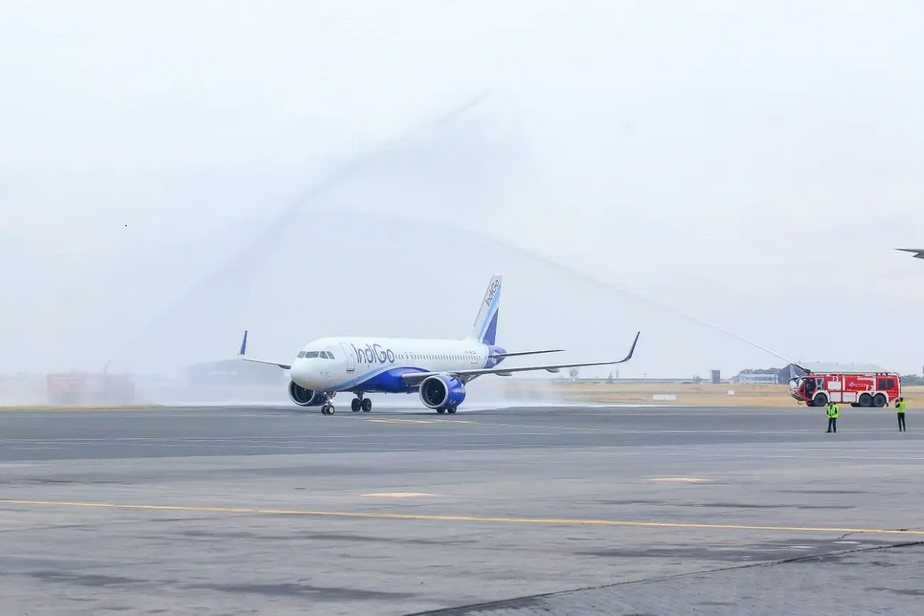 Indiogo Air inaugural flight to Nairobi