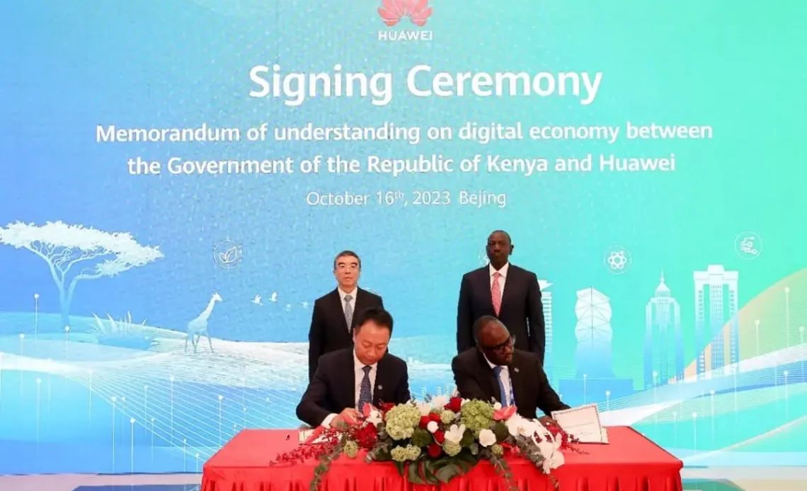 Huawei Govt signing