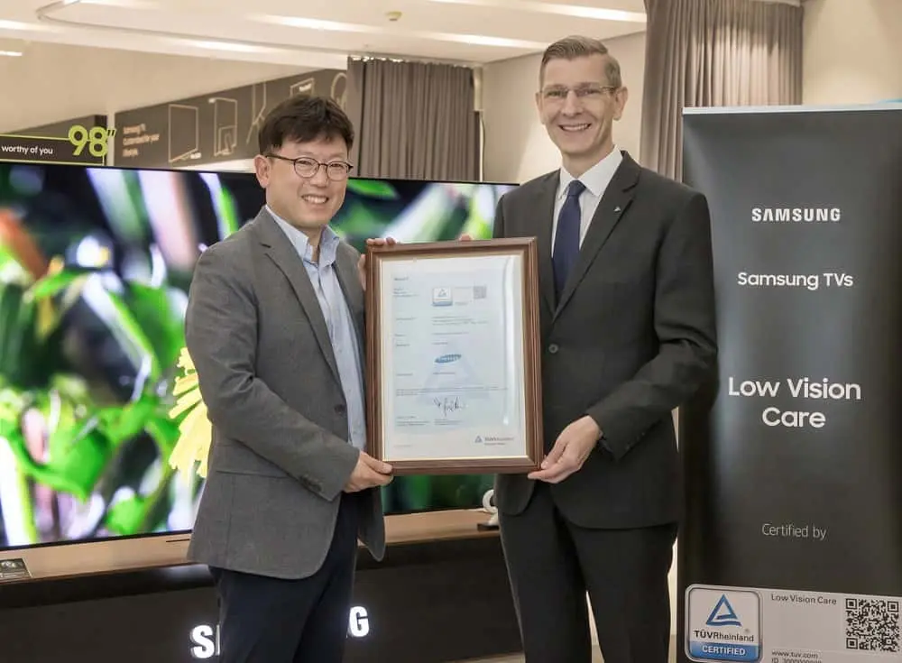 Samsung Low Vision Care Certification