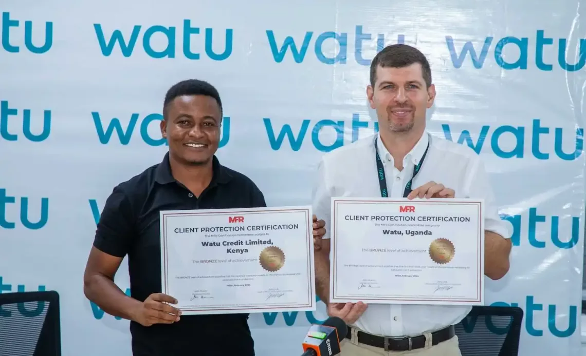 Watu Credit Client Protection Certification