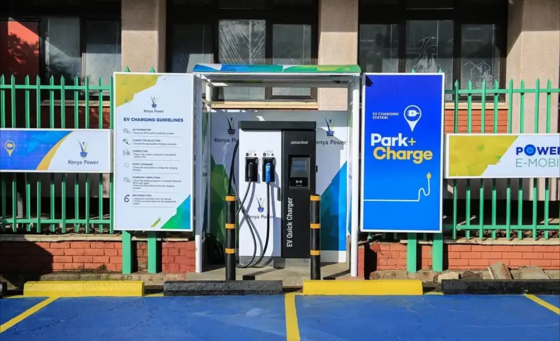 Kenya power stima plaza charging station