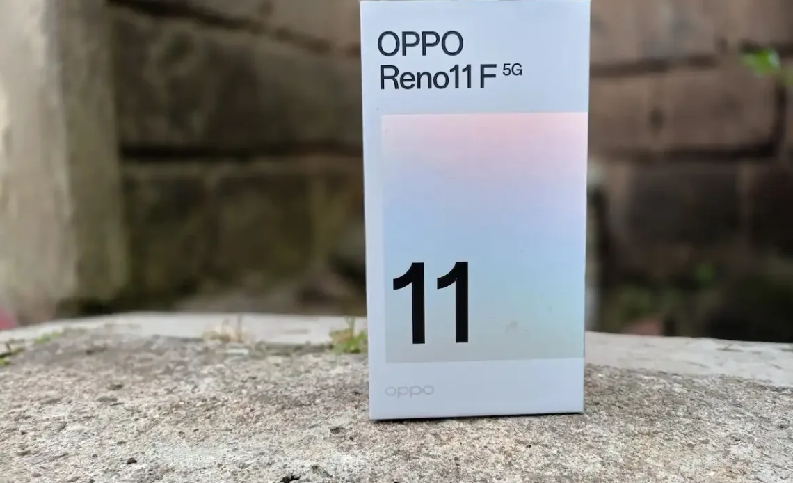 OPPO Reno 11 F unboxing