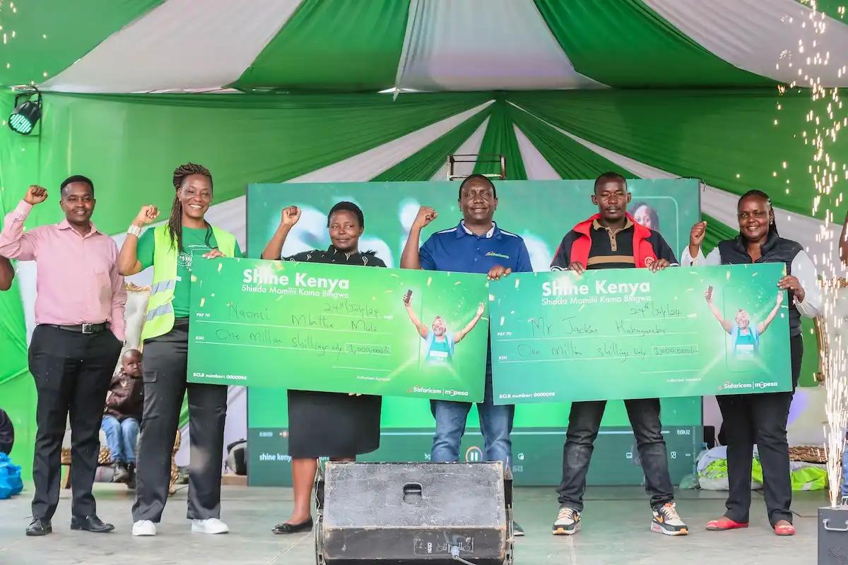 Safaricom Shine Kenya Shinda Mamilii