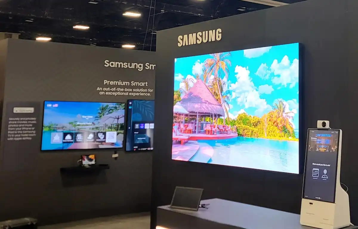 Samsung-Hospitality TVs with Apple Airplay