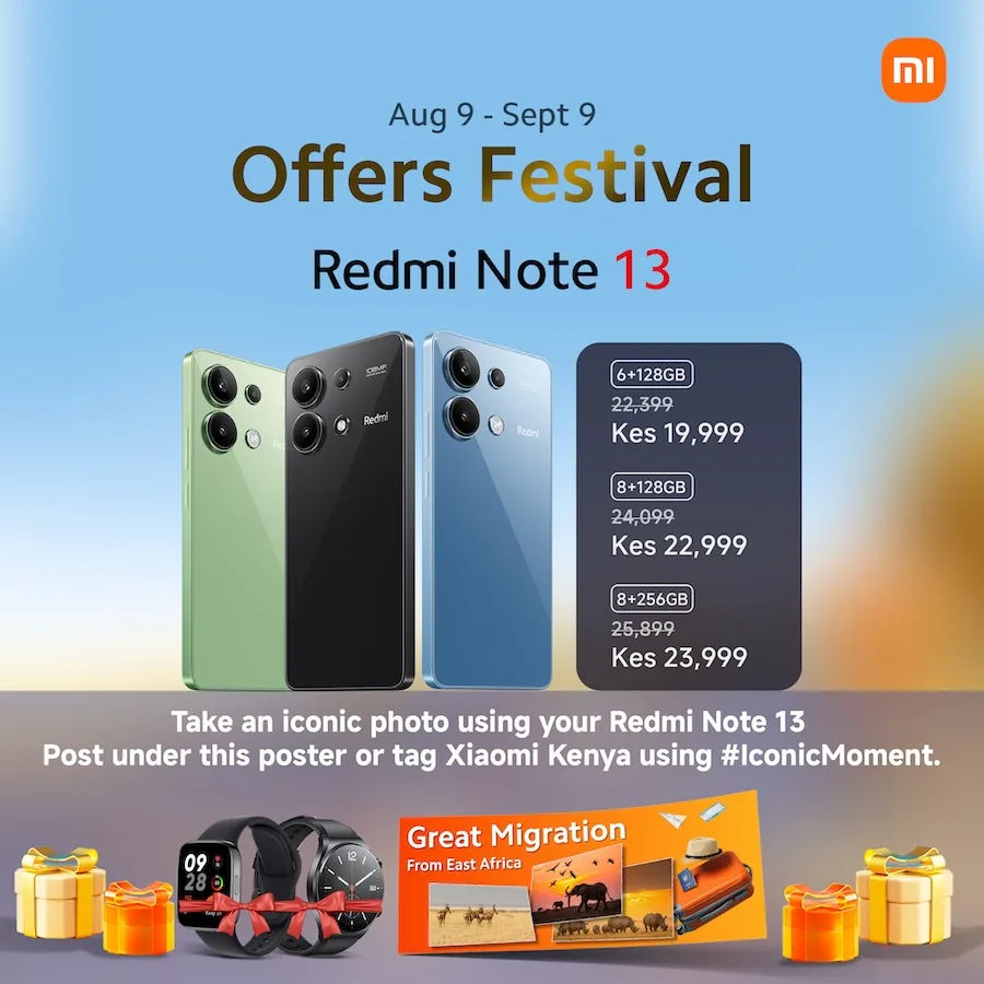 Xiaomi Redmi Note 13 offers festival