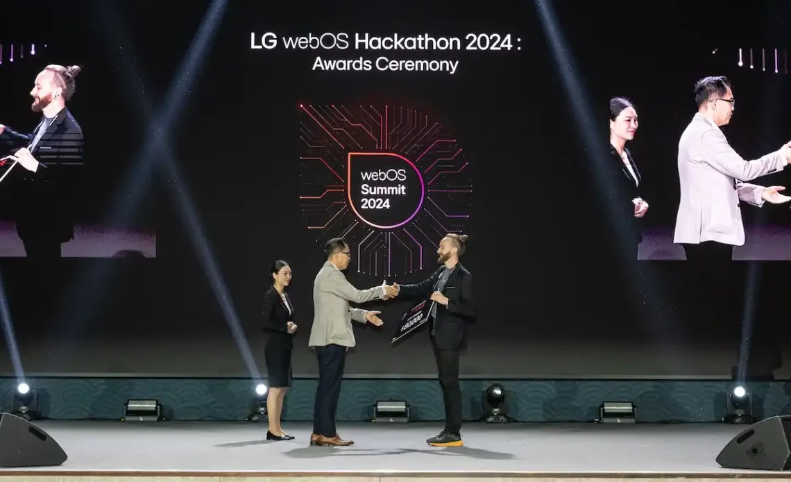 LG WebOS hackathon winners