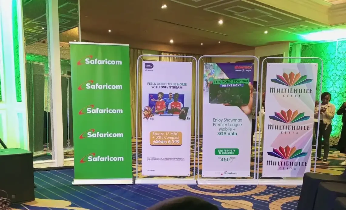 Showmax Safaricom partnership