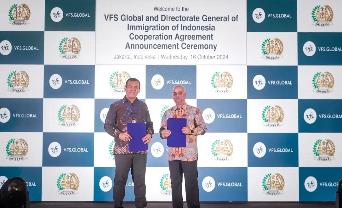 vfs global Indonesia e visa on arrival