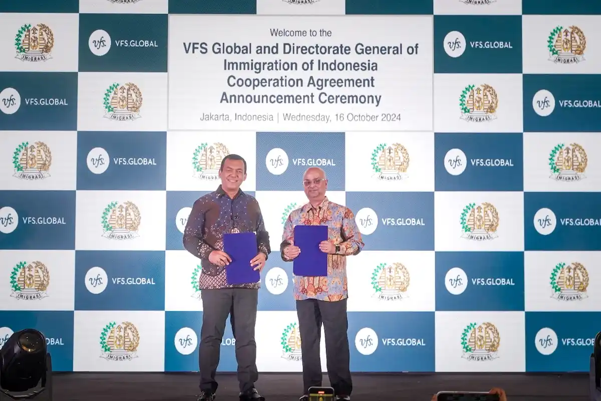 vfs global Indonesia e visa on arrival