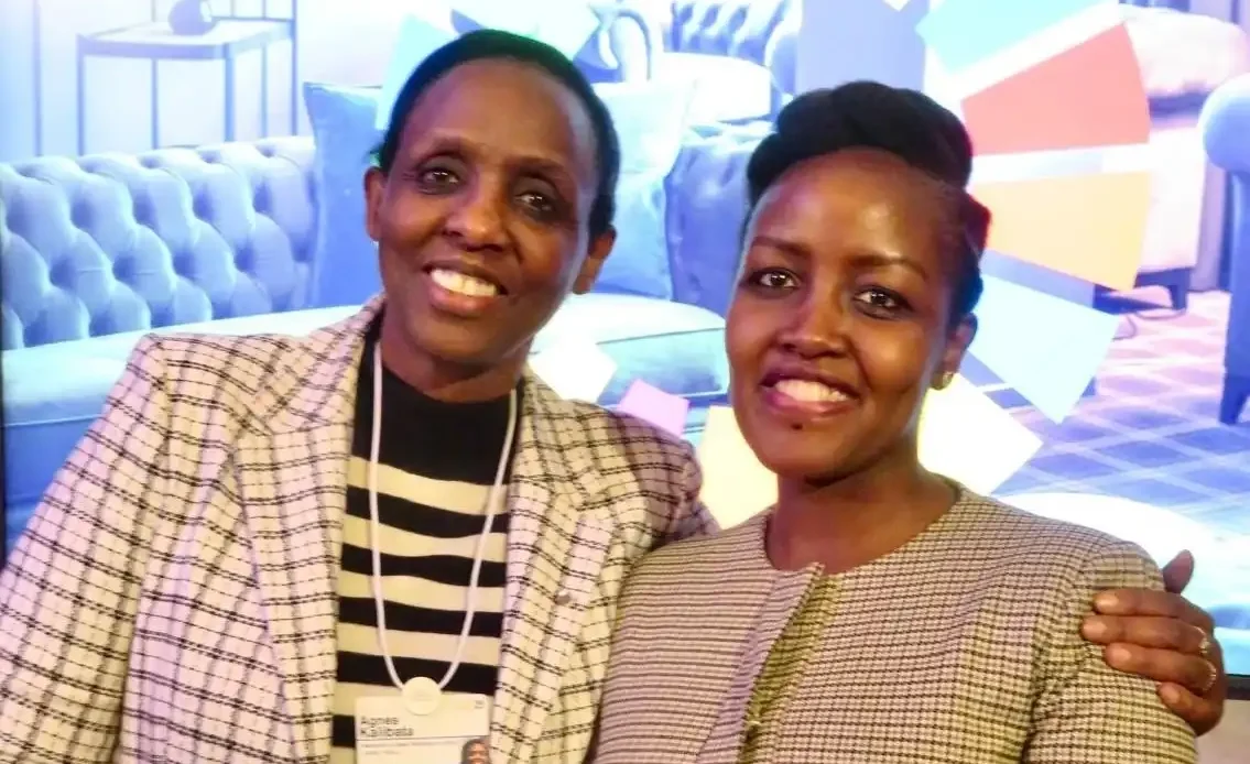 Dr. Agnes Kalibata and Paula Ingabire