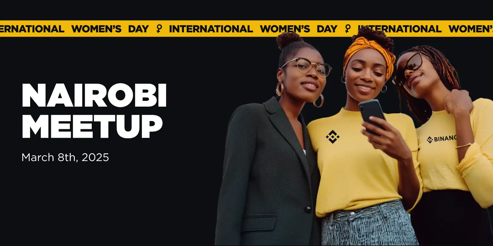 Binance international women's day