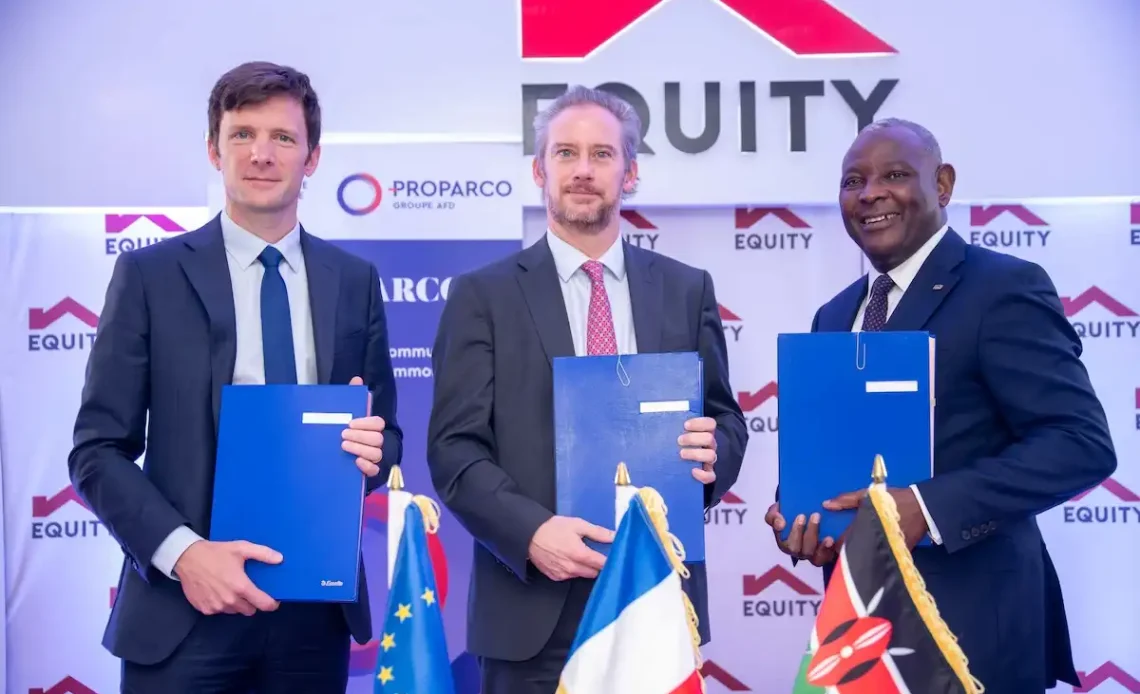 Equity Bank and proparco grant