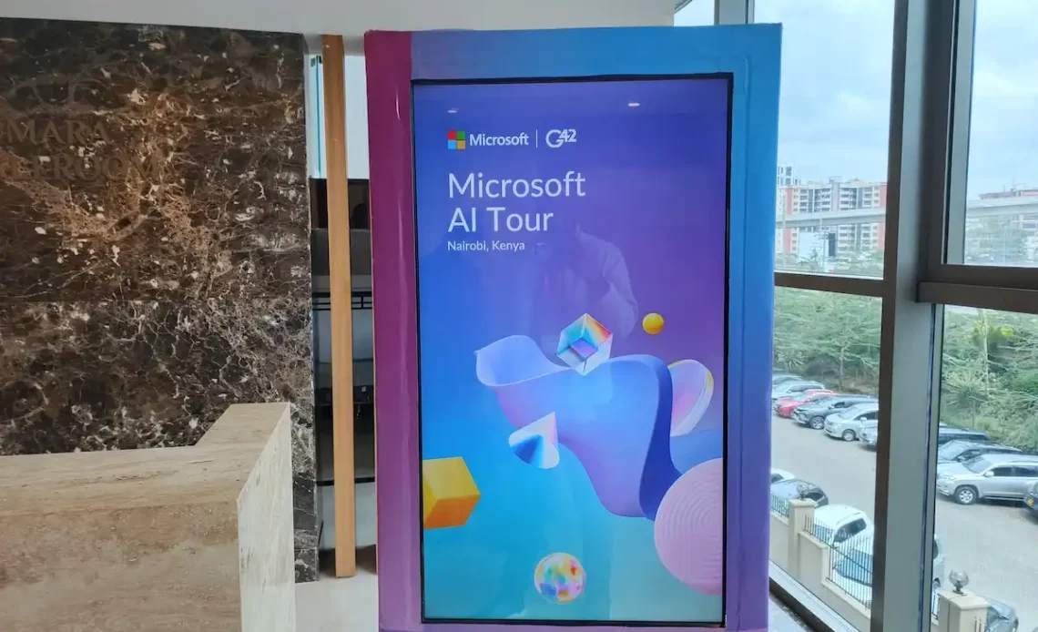 Microsoft AI tour Nairobi kenya